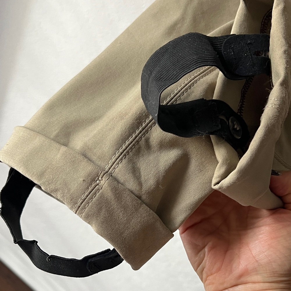 Kids Tan Riding Pants - Picture 3 of 6